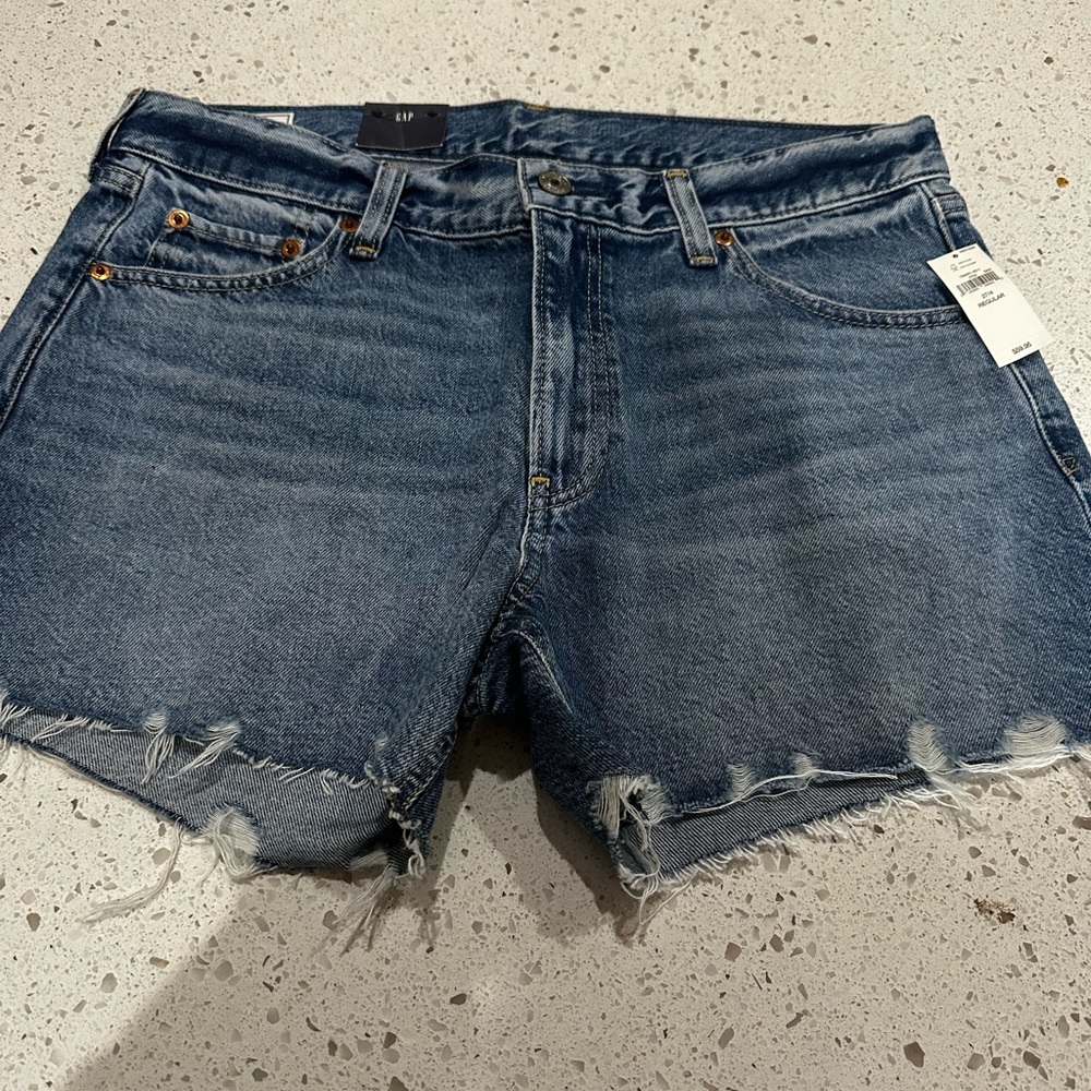 Gap Low Stride denim shorts Sz 27
